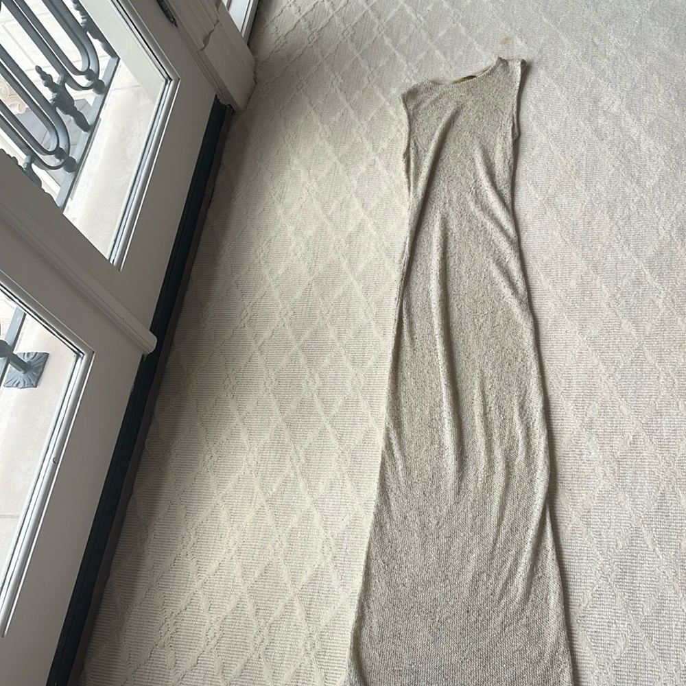 Donna Karan maxi beach dress